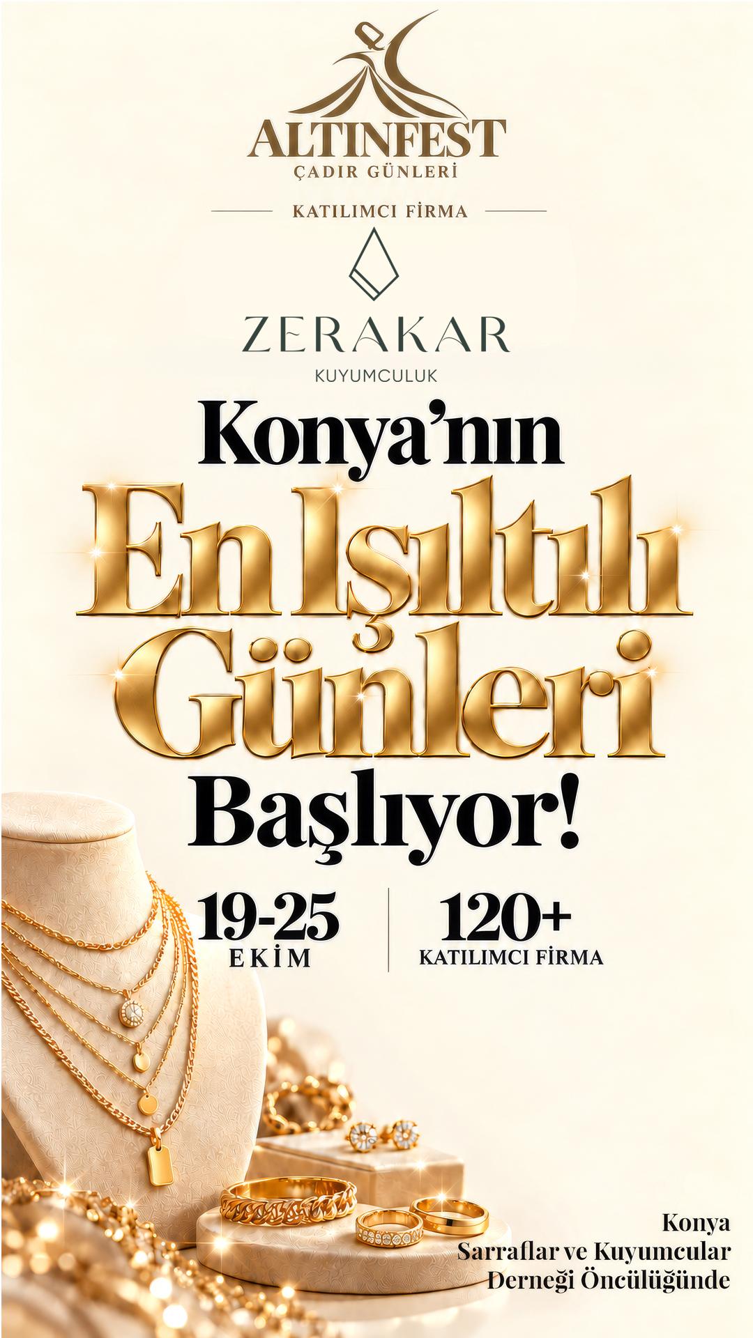 Zerakar Kuyumculuk Altınfest festival görseli